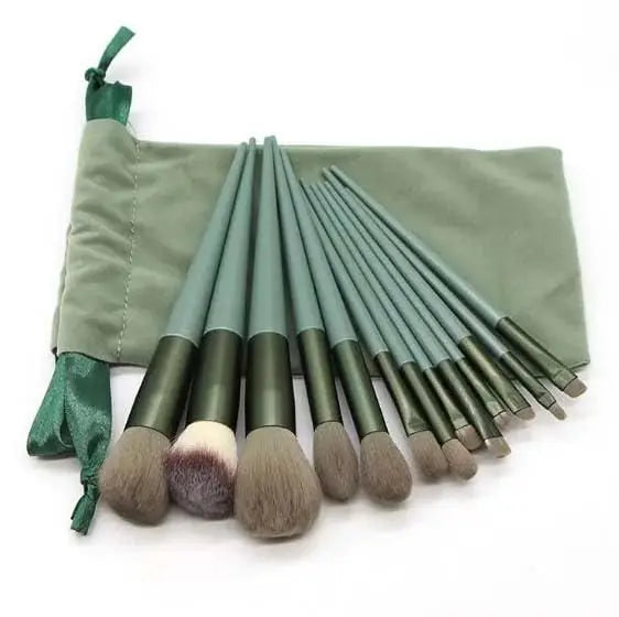 13 Pcs Makeup Brush with Pouch Set yxrqxm-xb