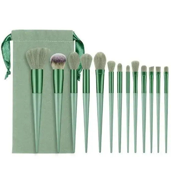 13 Pcs Makeup Brush with Pouch Set yxrqxm-xb