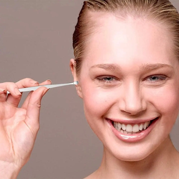 6 Pieces Ear Wax Removal Smooth Stainless Steel Kit yxrqxm-xb