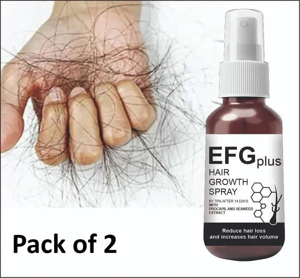 EFGPLUS Hair Growth Spray 50ml (Pack of 2) yxrqxm-xb
