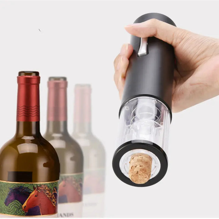 Electric Wine Opener Corkscrew Foil Cutter Set Automatic High-end Bottle Opener For Wine Kitchen Gadgets Can Opener Online Shopping