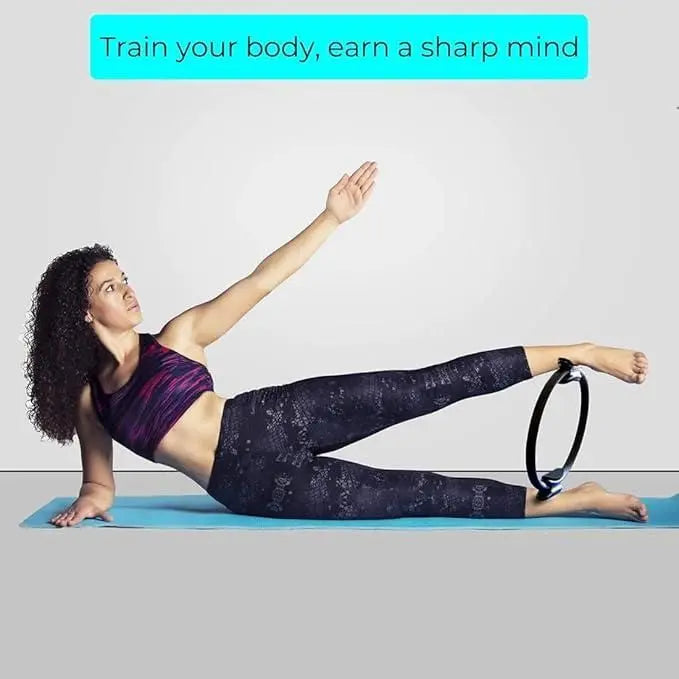 Fitness Ring Circle - Lightweight with Foam Padded Handles yxrqxm-xb