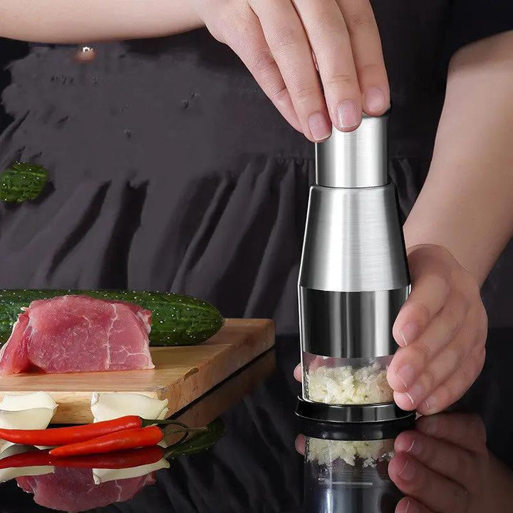 Garlic Crusher Onion Chopper Multipeler Vegetables Chopper Manual Garlic Press Machine Garlic Squeezer Kitchen Gadget Online Shopping