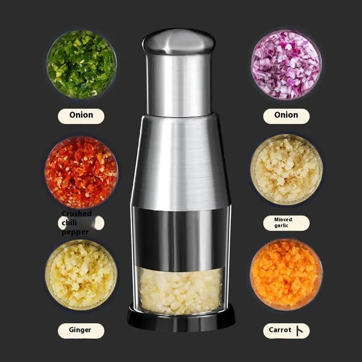 Garlic Crusher Onion Chopper Multipeler Vegetables Chopper Manual Garlic Press Machine Garlic Squeezer Kitchen Gadget Online Shopping