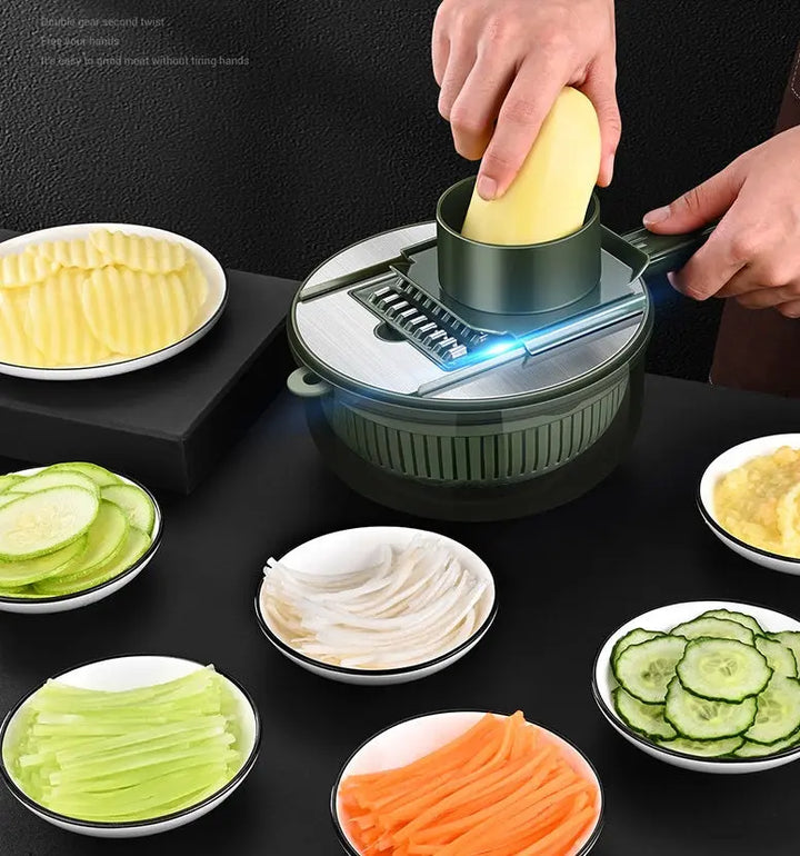Household Vegetable Slicer  Fashion Simple Multifunctional Vegetable Cutter Kitchen Tools Online Shopping