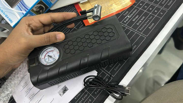 Portable Air Compressor Tire Inflator yxrqxm-xb