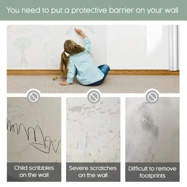 Self- Adhesive Transparent Electrostatic Wall Protection Film Buy 1 Get 1 Free yxrqxm-xb