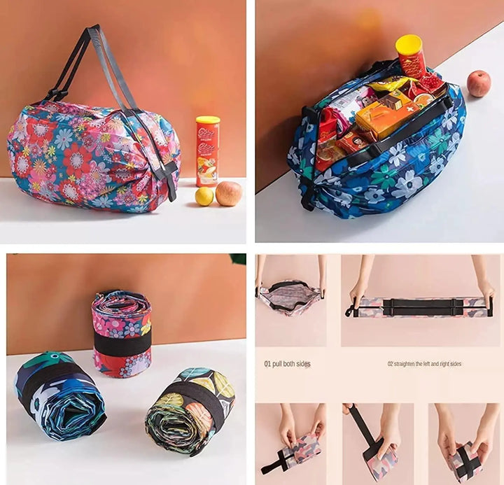 Two Pieces Foldable Shopping Bag yxrqxm-xb